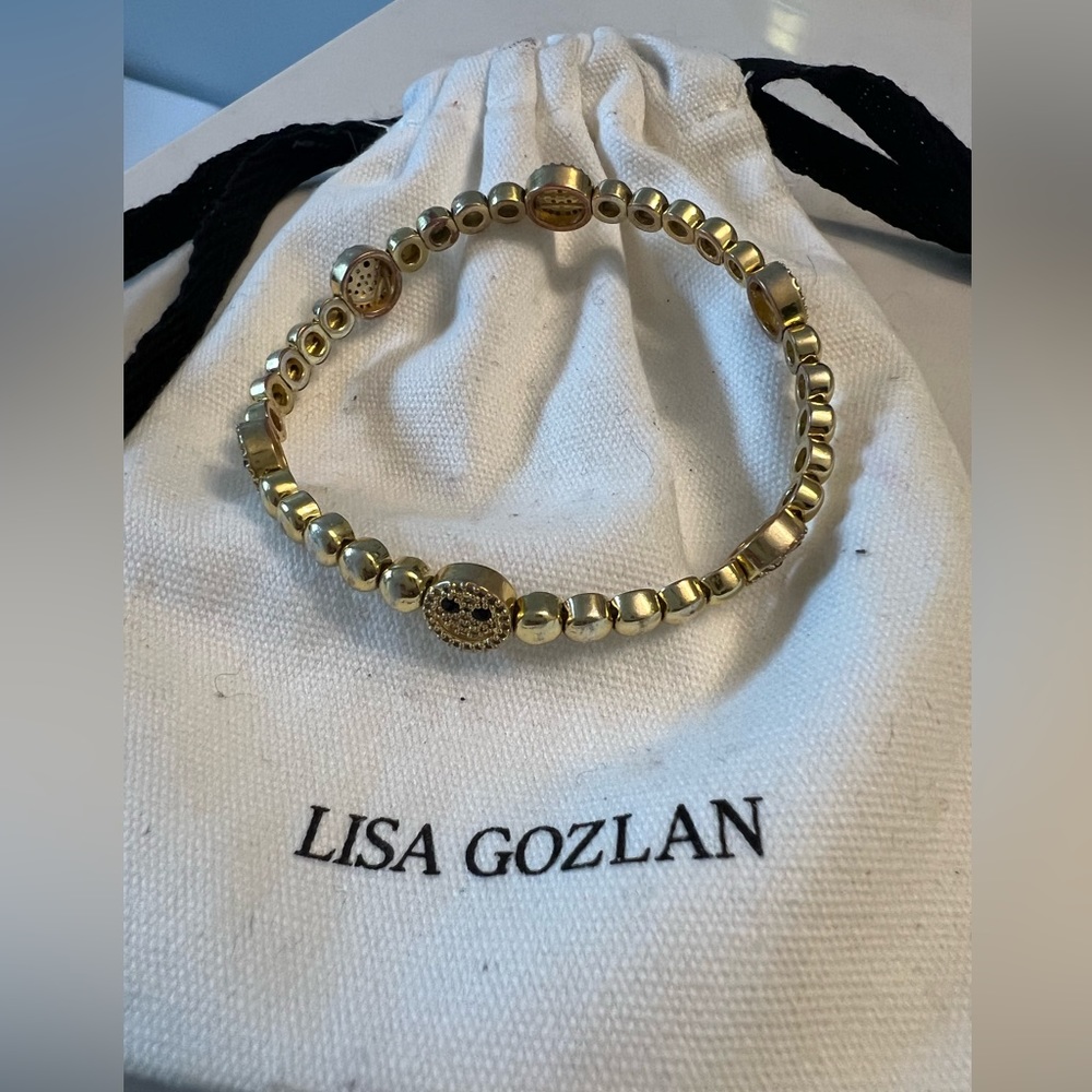 Lisa Gozlan “The Happy Face Mixer” bracelet